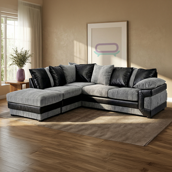 Dino Scatter Back Corner Sofa