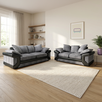 Dino 3 or 2 Seater Scatter Back Sofa