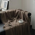 1Pc Blanket 100% Cotton Sofa Towel Tassels Bed Linen Solid Color Shawl Manta Skin-Friendly Plaid Home Blankets