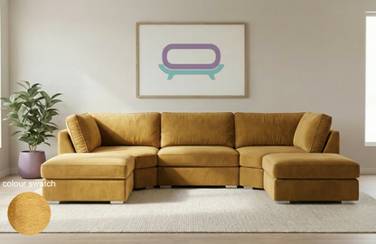 Bishop U Shape Full back Sofa