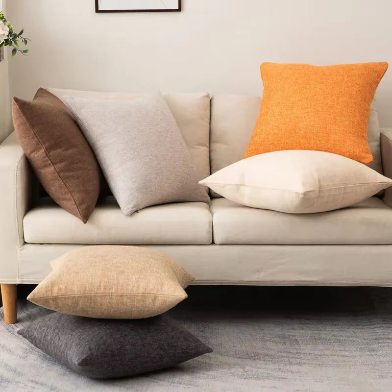 Cushion Sofa Cushion,Color Cushion Living Room Modern Simple Cushion,New Style Colorful Decorative Pillow Case with Pillow Core