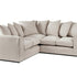 Dylan Scatter back | Plush Velvet Corner Sofa