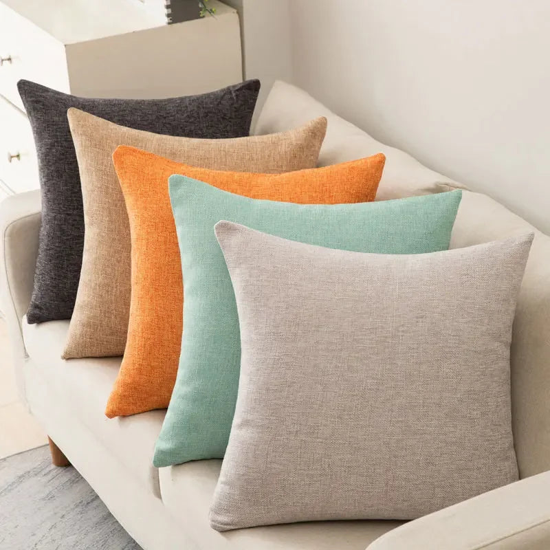 Cushion Sofa Cushion,Color Cushion Living Room Modern Simple Cushion,New Style Colorful Decorative Pillow Case with Pillow Core