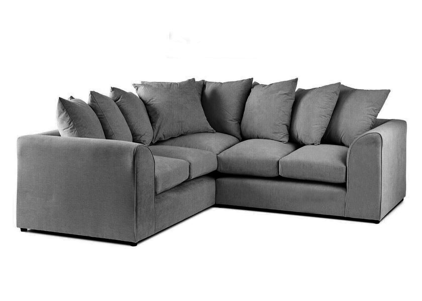 Dylan Scatter back | Plush Velvet Corner Sofa