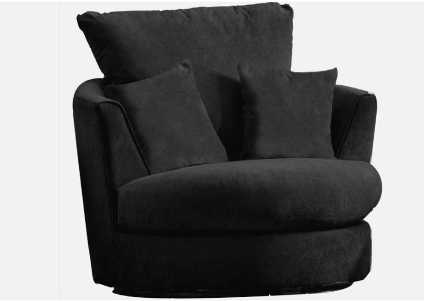 Dylan Scatter back | Plush Velvet Corner Sofa