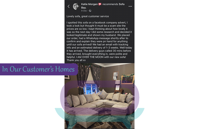 Verona Scatter Back Corner