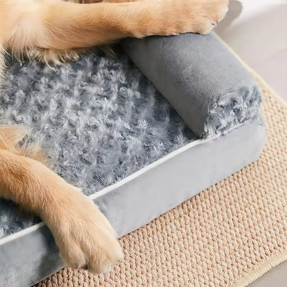 Luxury Bed for Dog Cat Pet Products Cushions Kitten Goods Accessories Dog All Houses Supplies Things Habitats Basket House Beds