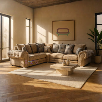 Verona Scatter Back Full Sofa Set