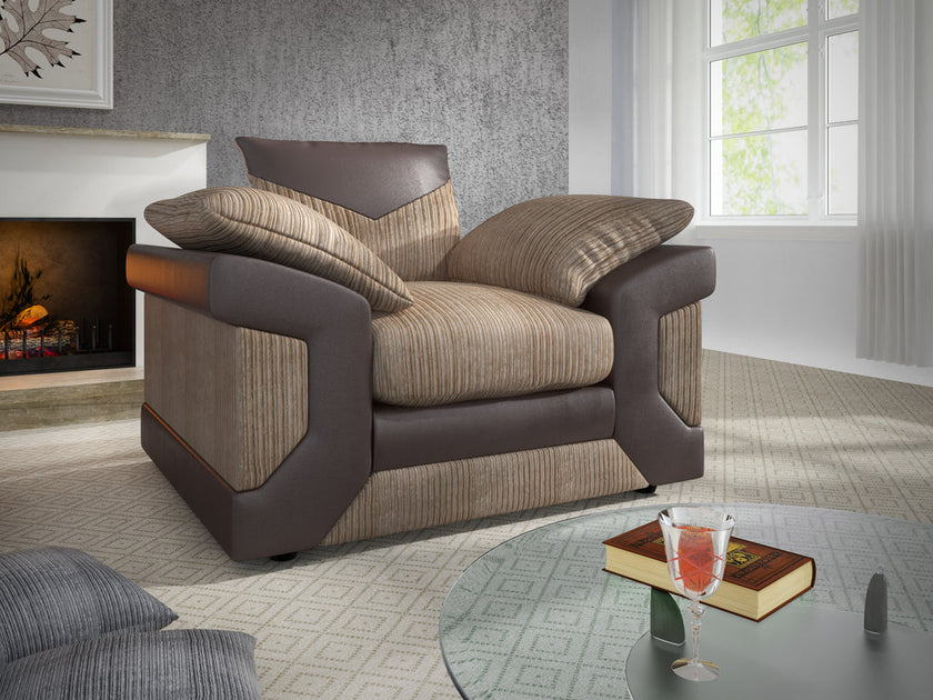 Dino Scatter Back Corner Sofa