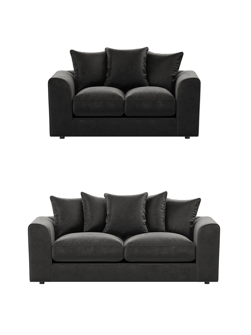 Dylan Scatter back | Plush Velvet 3 or 2 Seater