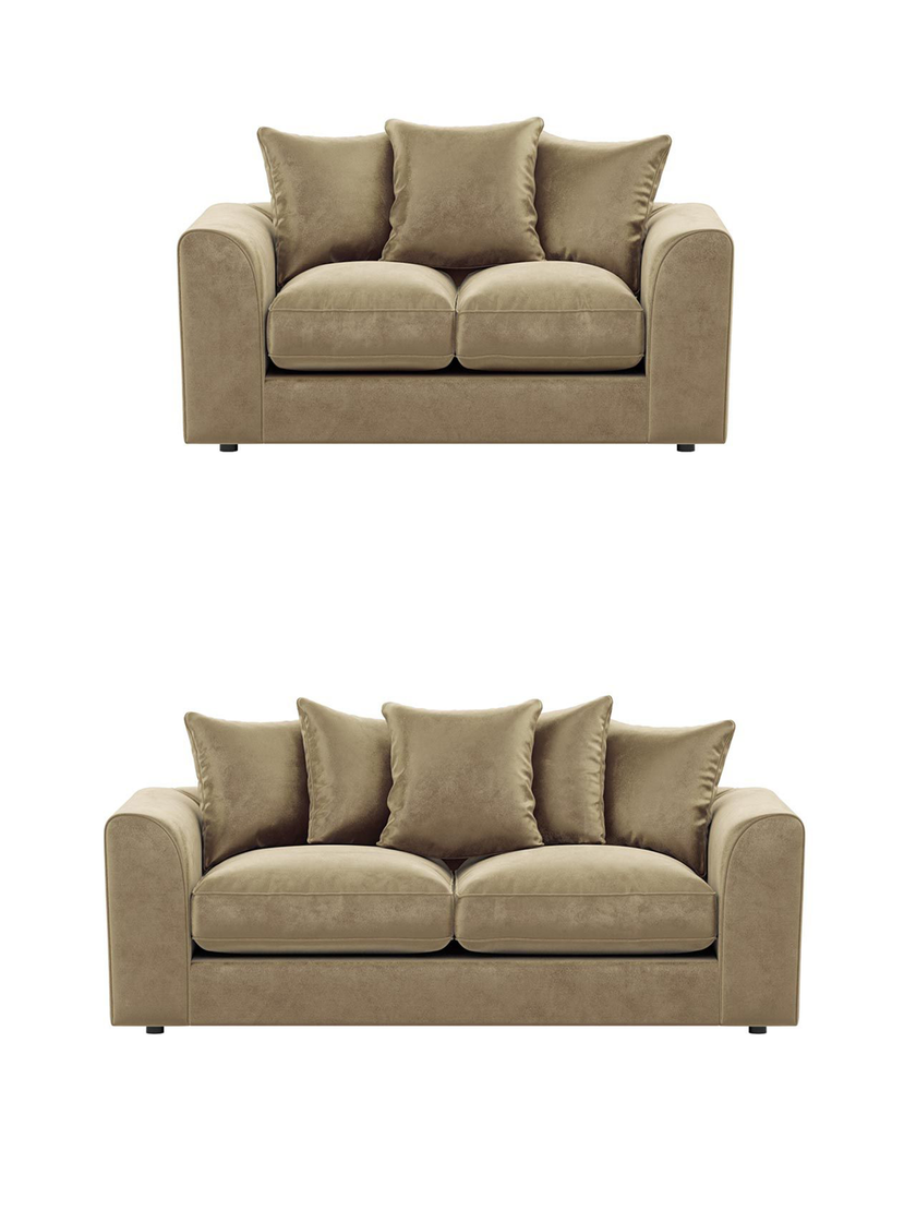 Dylan Scatter back | Plush Velvet 3 or 2 Seater