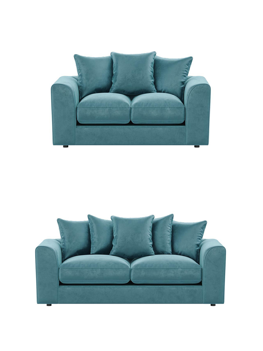 Dylan Scatter back | Plush Velvet 3 or 2 Seater