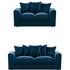Dylan Scatter back | Plush Velvet 3 or 2 Seater