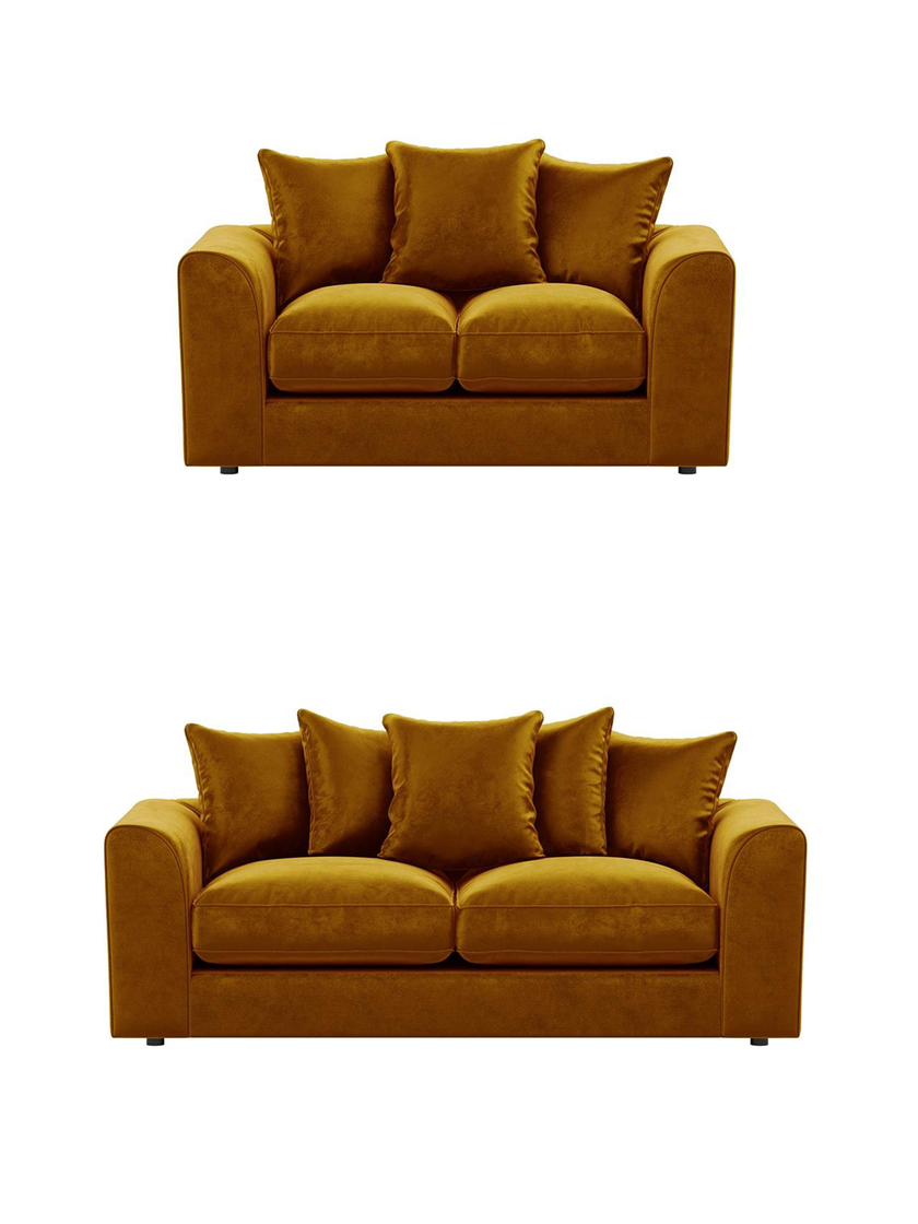 Dylan Scatter back | Plush Velvet 3 or 2 Seater