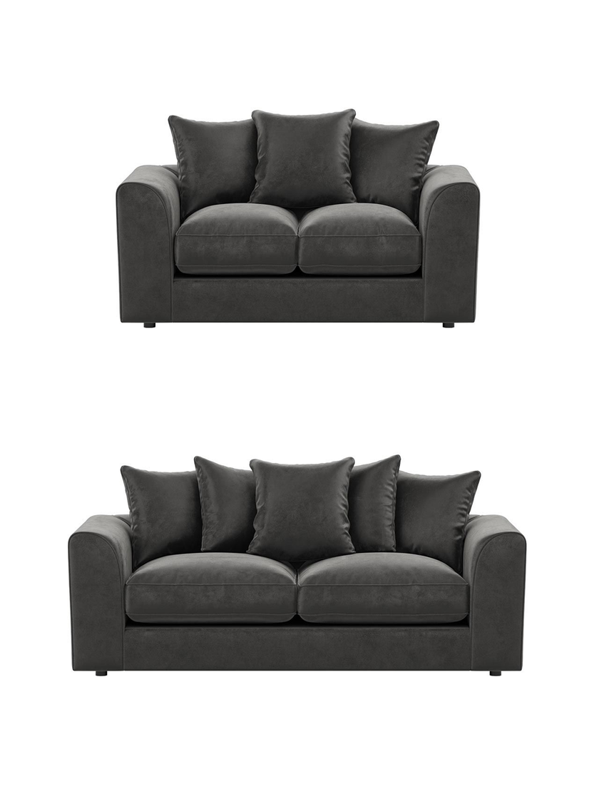 Dylan Scatter back | Plush Velvet 3 or 2 Seater