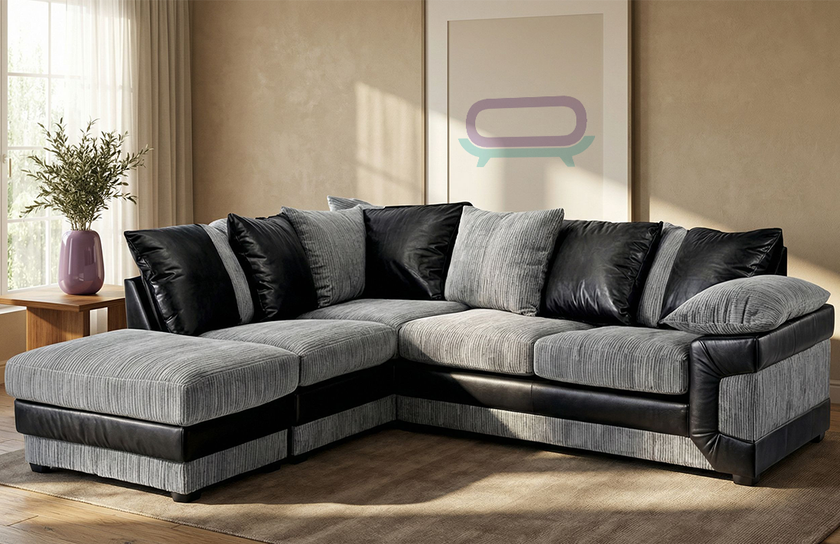 Dino Scatter Back Corner Sofa