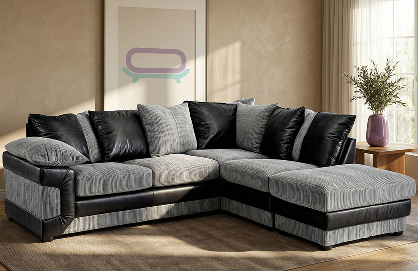 Dino Scatter Back Corner Sofa