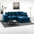 Dylan Scatter back | Plush Velvet Full Sofa Set