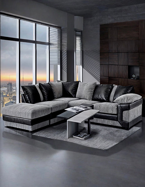 Dino Scatter Back Corner Sofa