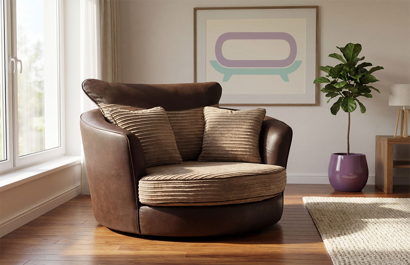 Dino Scatter Back Corner Sofa