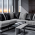 Dino Scatter Back Corner Sofa