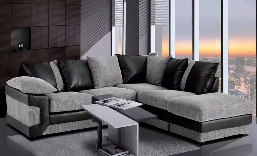 Dino Scatter Back Corner Sofa