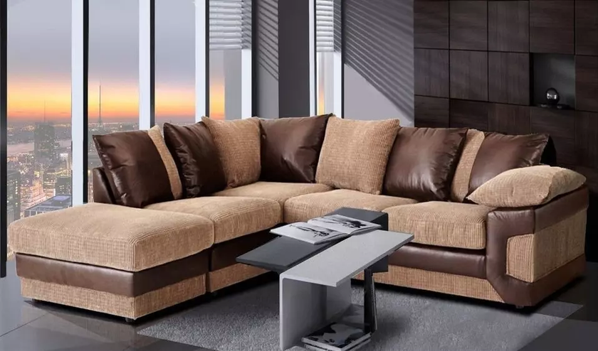 Dino Scatter Back Corner Sofa