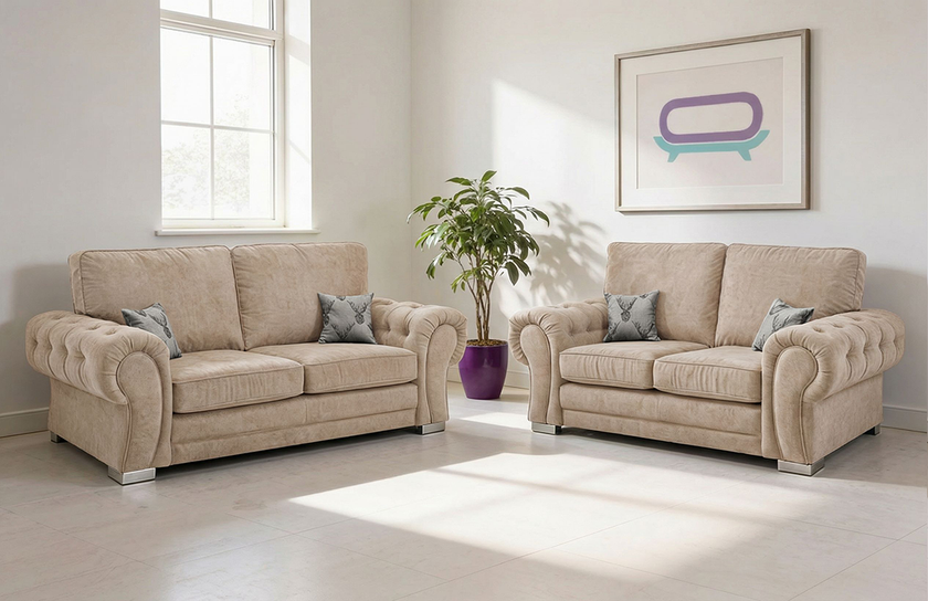 Verona Full Back 3 or 2 Seater