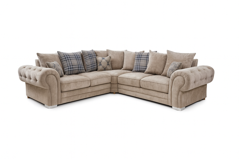 Verona Scatter Back Full Sofa Set