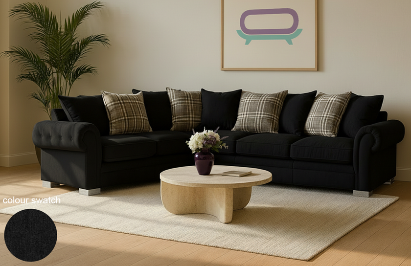 Verona Scatter Back Full Sofa Set