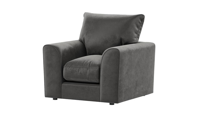 Dylan Scatter back | Plush Velvet Corner Sofa