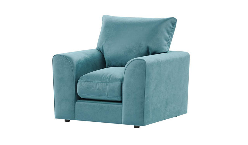 Dylan Scatter back | Plush Velvet Corner Sofa
