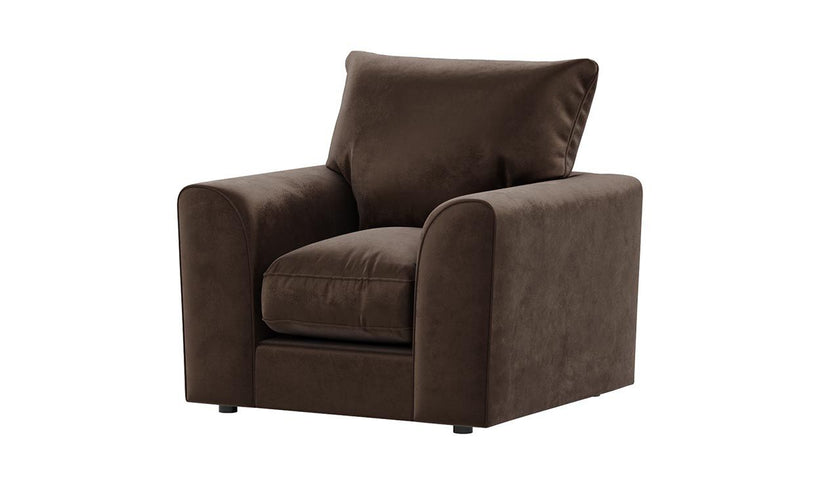 Dylan Scatter back | Plush Velvet Corner Sofa