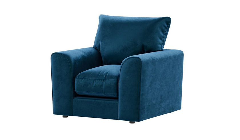 Dylan Scatter back | Plush Velvet Corner Sofa