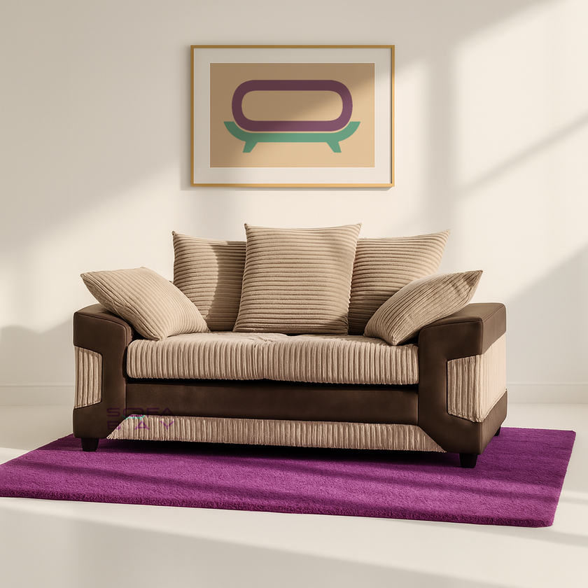 Dino Scatter Back Full Sofa Set