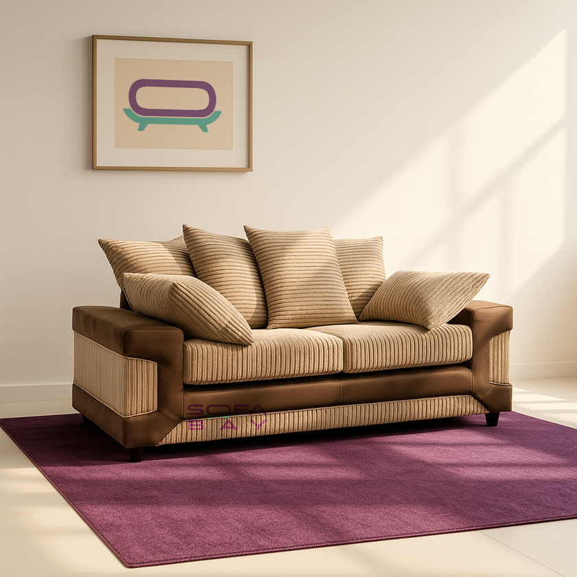 Dino Scatter Back Full Sofa Set