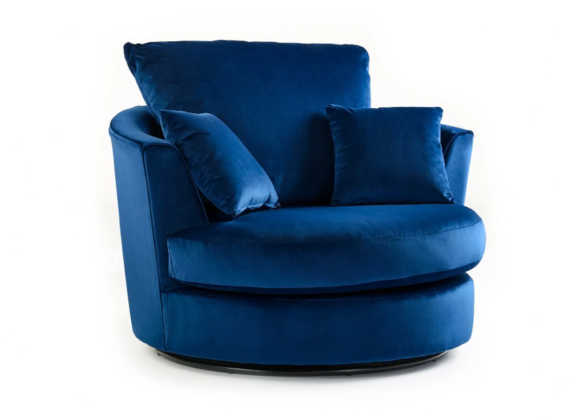 Dylan Scatter back | Plush Velvet Corner Sofa