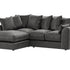 Dylan Scatter back | Plush Velvet Corner Sofa