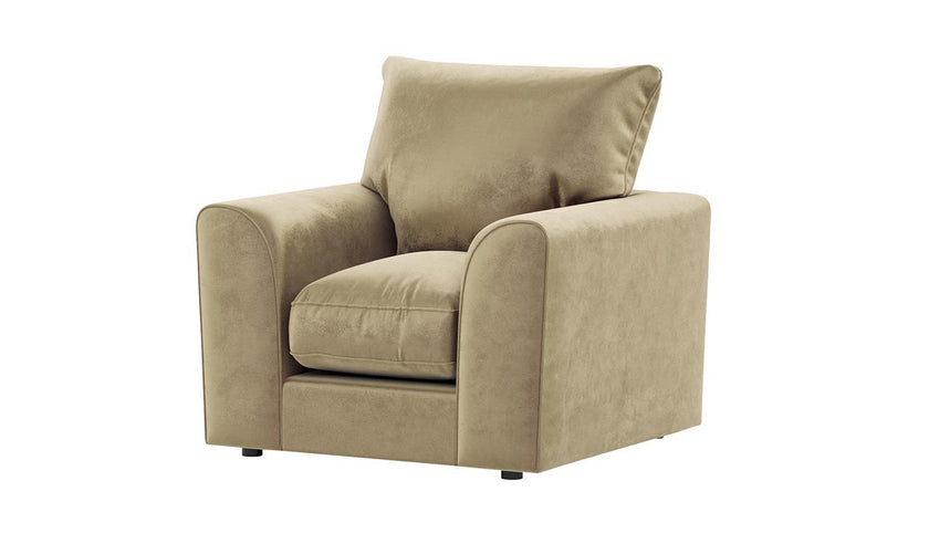Dylan Scatter back | Plush Velvet Corner Sofa