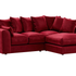 Dylan Scatter back | Plush Velvet Corner Sofa