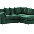 Dylan Scatter back | Plush Velvet Corner Sofa