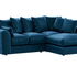 Dylan Scatter back | Plush Velvet Corner Sofa