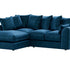 Dylan Scatter back | Plush Velvet Corner Sofa