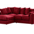 Dylan Scatter back | Plush Velvet Corner Sofa